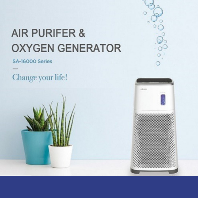 HEPA & Photocatalytic filter Smart Wifi home Air Purifier with Oxygen Generator High Quality Made in Korea