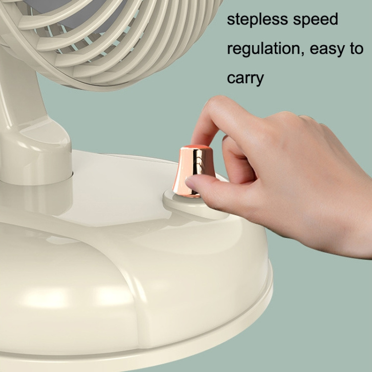 New Retro Shaking Head Small Fan rechargeable Desktop USB Charging Fan Student Home Office mini Portable Electric Fans