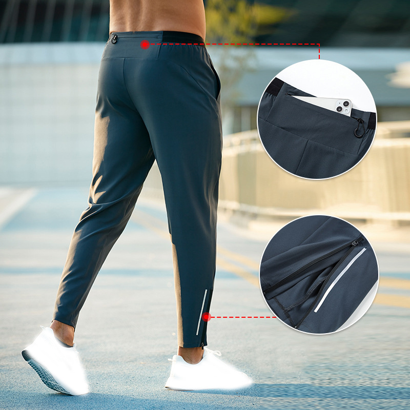 Custom High Quality Wholesale Fitness Men Sweatpants Quick Drying Spring Trousers For Men Gym Jogging Athletic Workout Men Pants