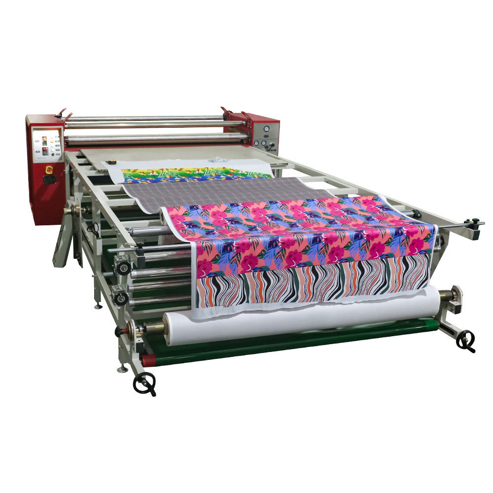 Roll to Roll Sublimation Roller Printing Machine for Heat Press Garment Vacuum Automatic Rolling Fabric