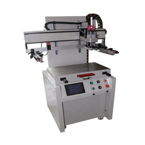 Semi automatic vacuum high  precision screen printing machine for  plastic sheet