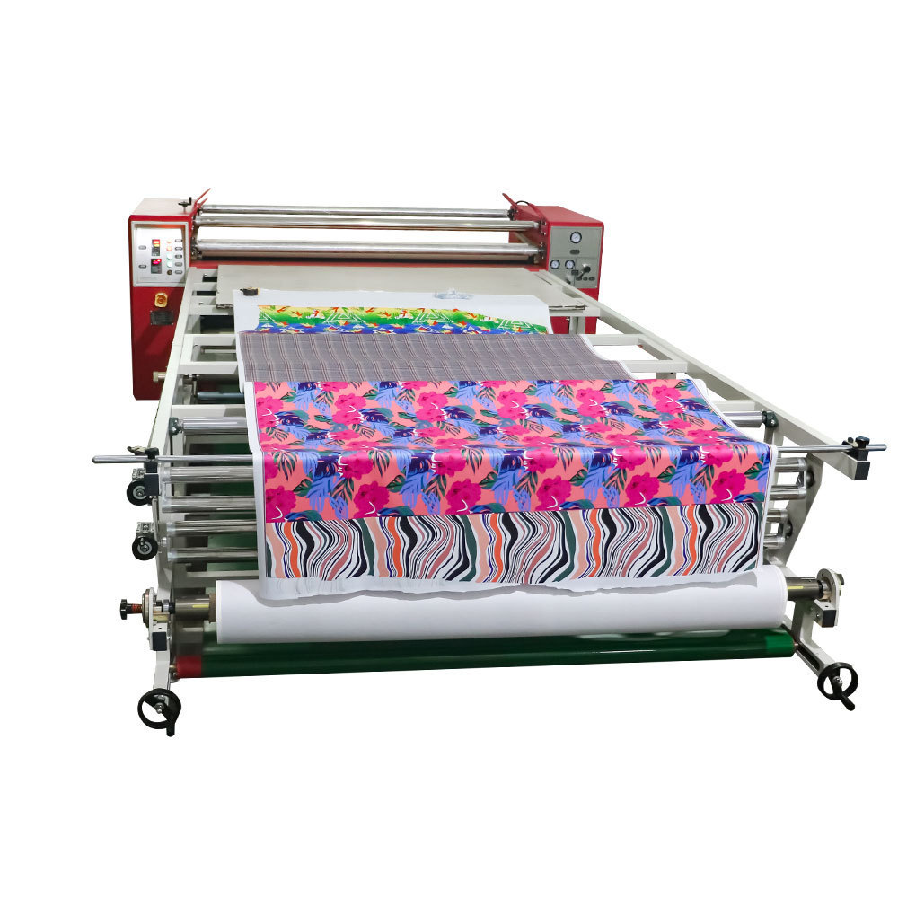 Roll to Roll Sublimation Roller Printing Machine for Heat Press Garment Vacuum Automatic Rolling Fabric