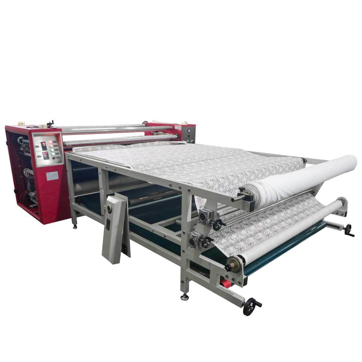 Oil Drum Large Format Rotary Heat Transfer Printing Machine for Roll Fabric