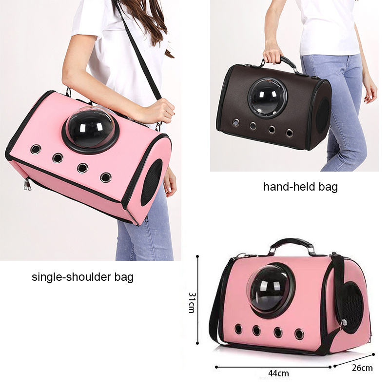 Classic dog bag cat travel carrier cross body bag portable pet carrier