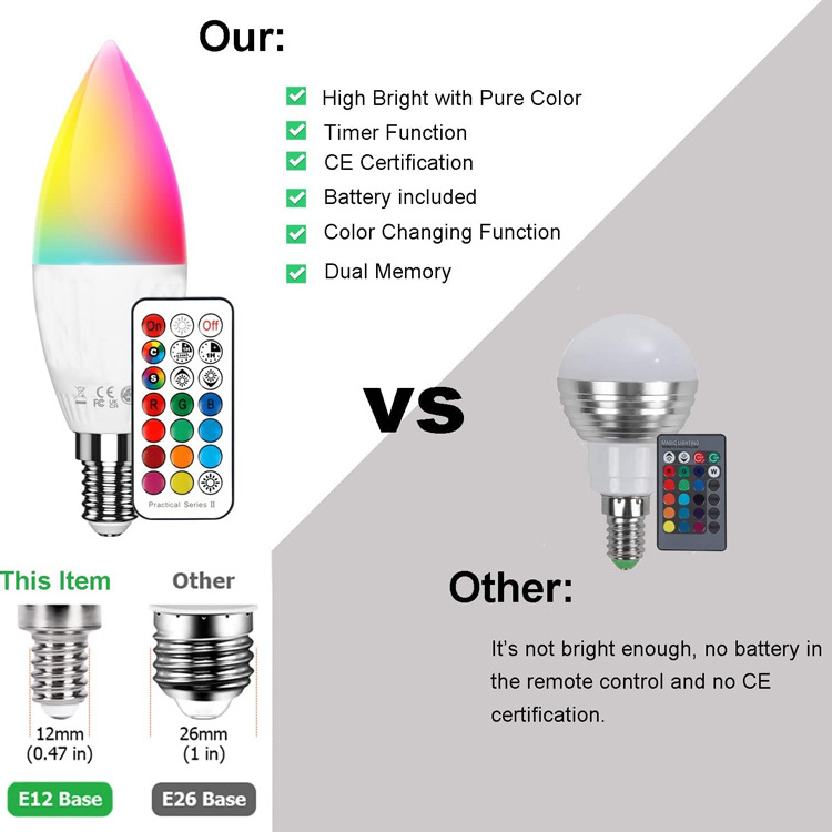 WIFI Bluetooth Voice Control Smart Light Bulbs