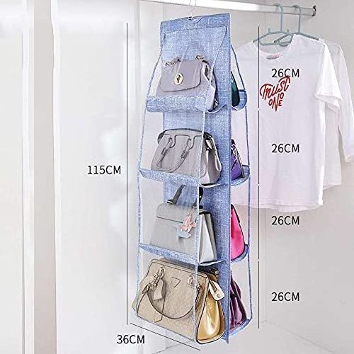 Hanger Closet  Bag Organizer for ClosetPurse Organizer for Closet Metal Hooks Purse Storage Organizer