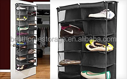 Shoes Away 26 pair over the door hanging shoe organizer