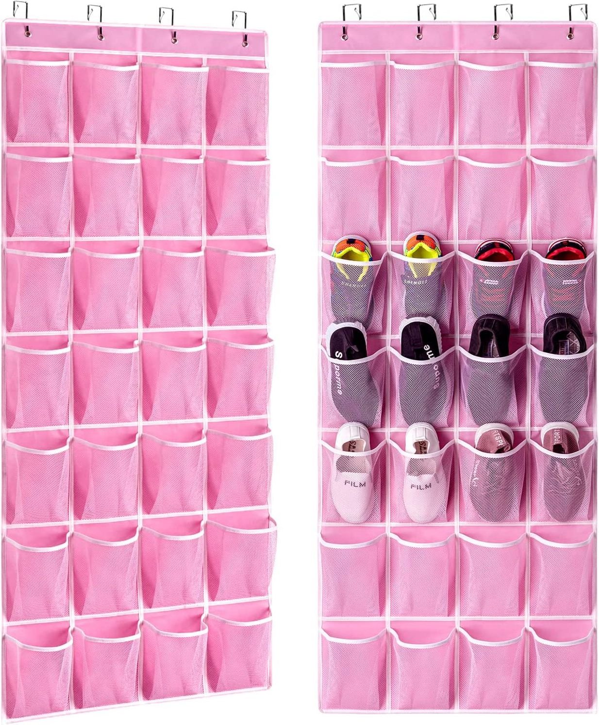 Hanging Shoe Organizer for  Women High Heeled Shoes Over the Door Shoe Organizers