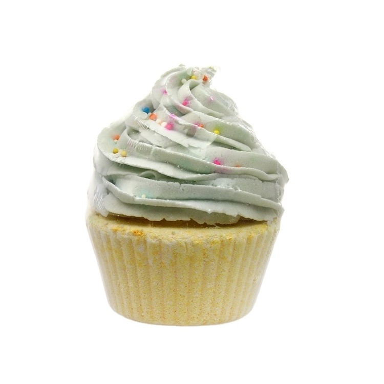 Hot selling new design best small cupcake bathbomb manufacturer