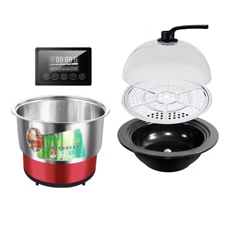 Hot Pot BBQ Grill Seafood Steamer