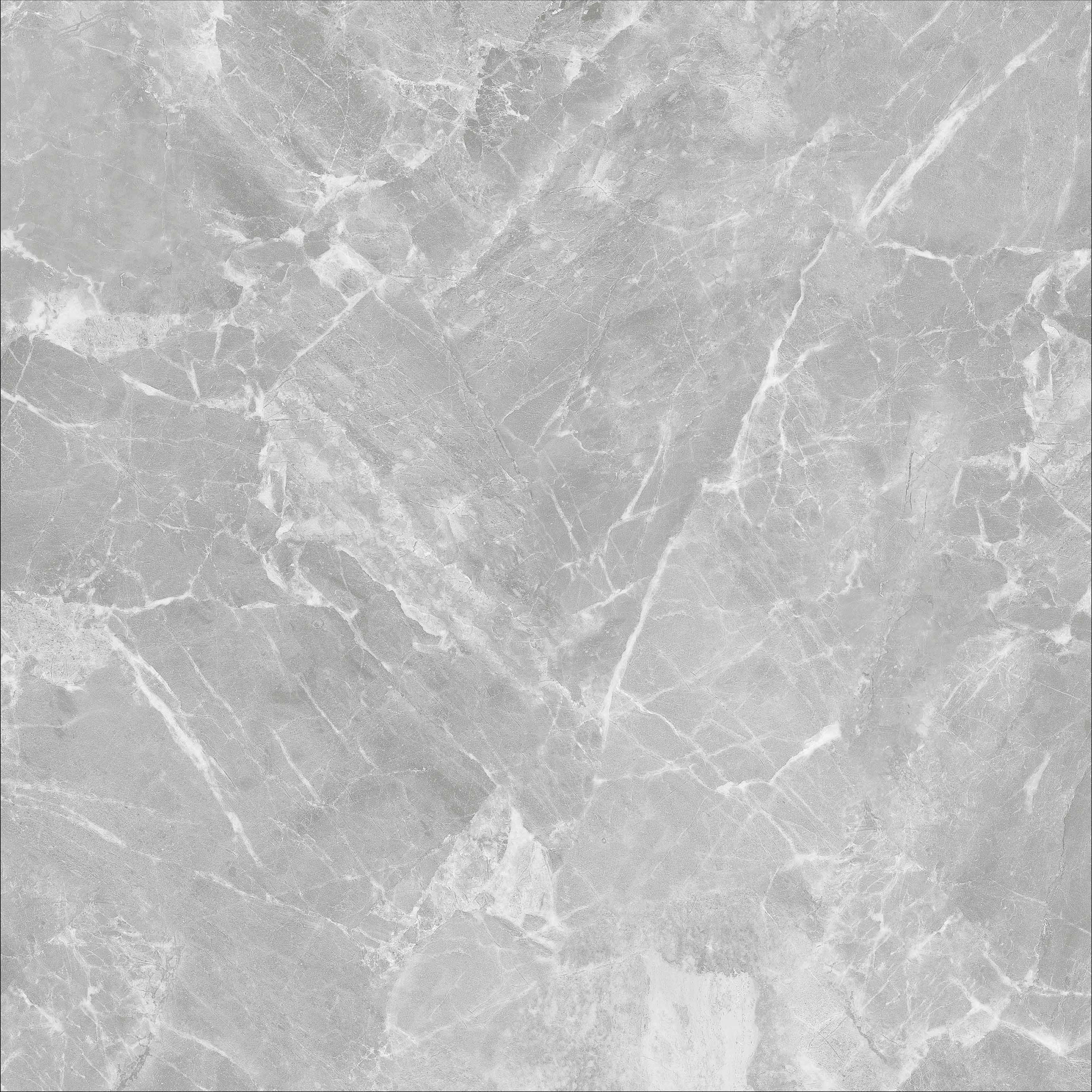 Grey Polished Surface Stone Texture Design Floor Tiles 60x60 Interior Living Room Decorative Porcelain Tiles