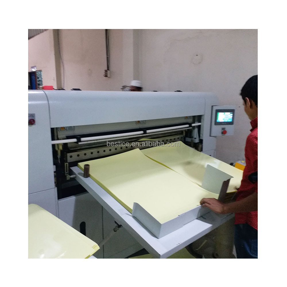 Automatic roll to sheet A3 A4 paper cross cutting making machine