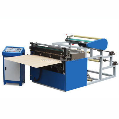 paper sheeter machine sticker paper roll to sheet cutter