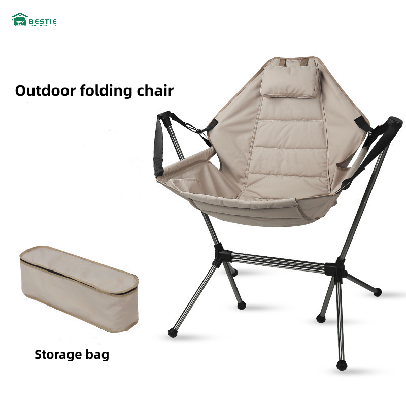 Hot Sale Portable New Recliner Luxury Ultralight Outdoor Hammock Chair Folding Camping Chair with Bag