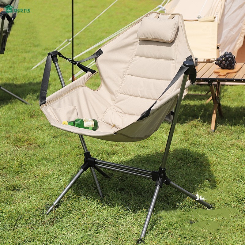 Hot Sale Portable New Recliner Luxury Ultralight Outdoor Hammock Chair Folding Camping Chair with Bag