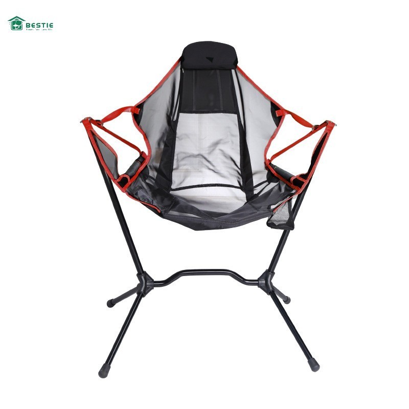 New Beach Fishing Collapsible Swinging Chair Camping Hiking Outdoor Aluminum Ultralight Camping Rocking Folding Chair