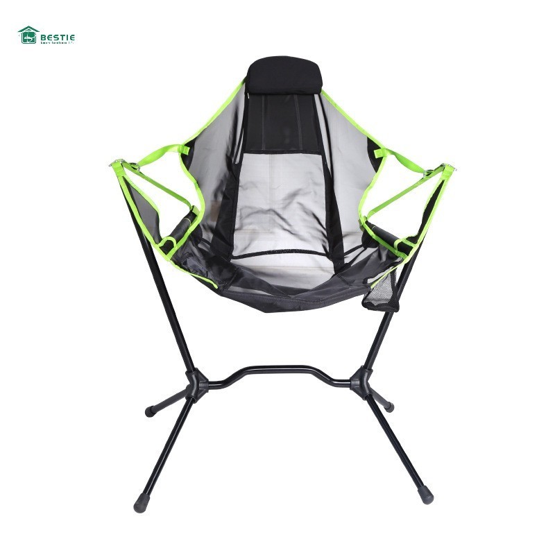 New Beach Fishing Collapsible Swinging Chair Camping Hiking Outdoor Aluminum Ultralight Camping Rocking Folding Chair