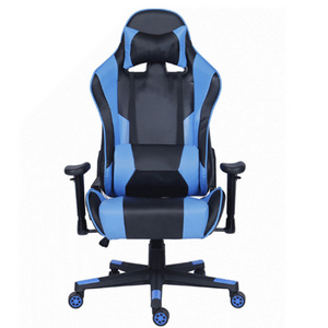 Hot Sale Racing Computer Reclining Leather Ergonomic Chair For Games With Footrest