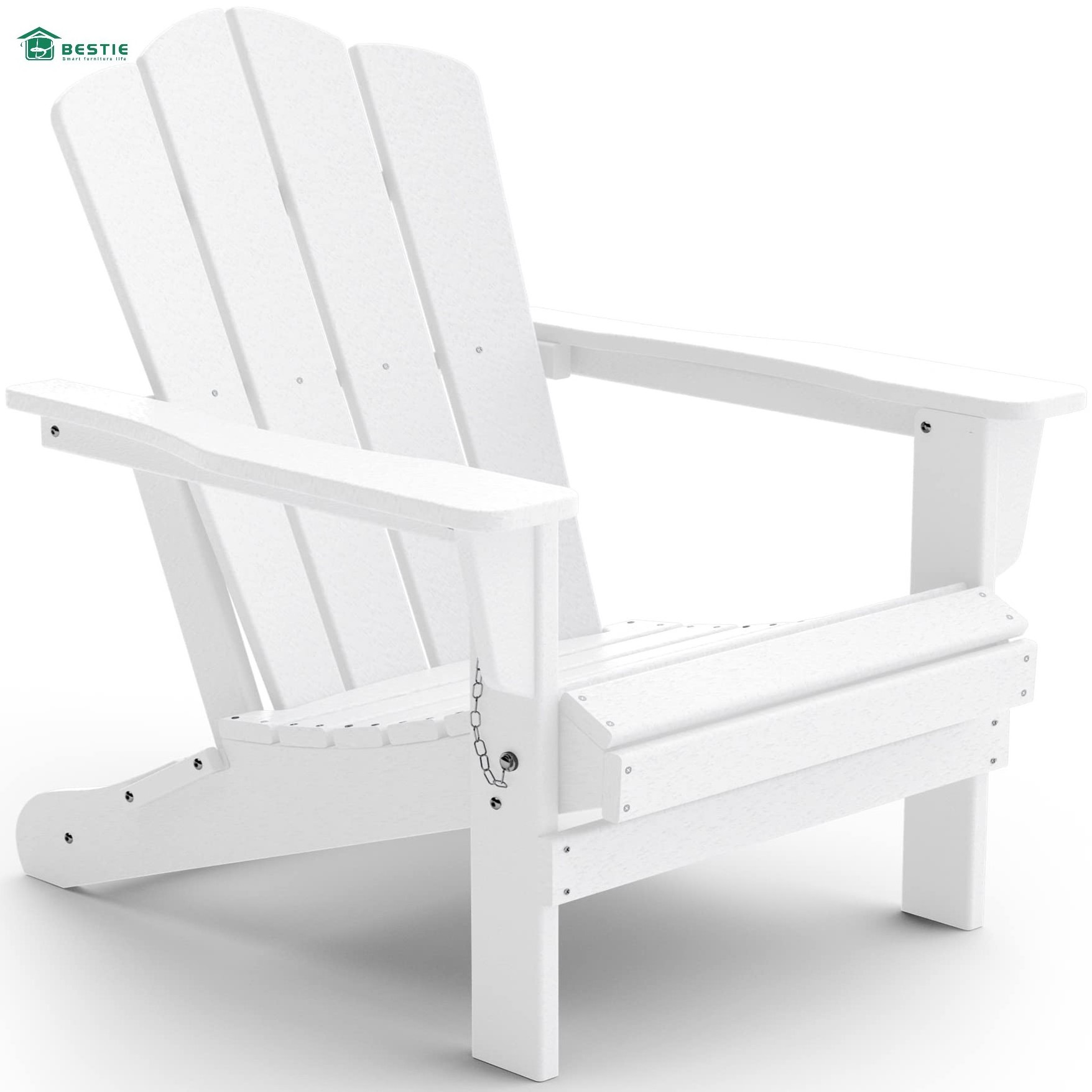 New Arrival High Density Polyethylene Chair Adirondack Resin Adirondack Chair Patio Wooden Bench for Outdoor