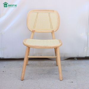 Vintage Style Bentwood Stackable Chair Wooden Crossback Chair Restaurant Bistro Crossback Dining Chair