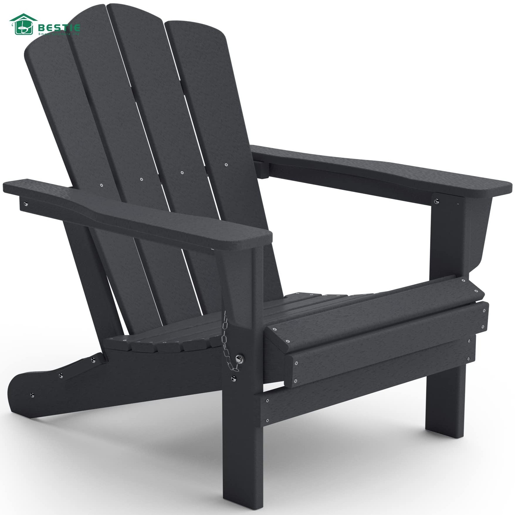 New Arrival High Density Polyethylene Chair Adirondack Resin Adirondack Chair Patio Wooden Bench for Outdoor