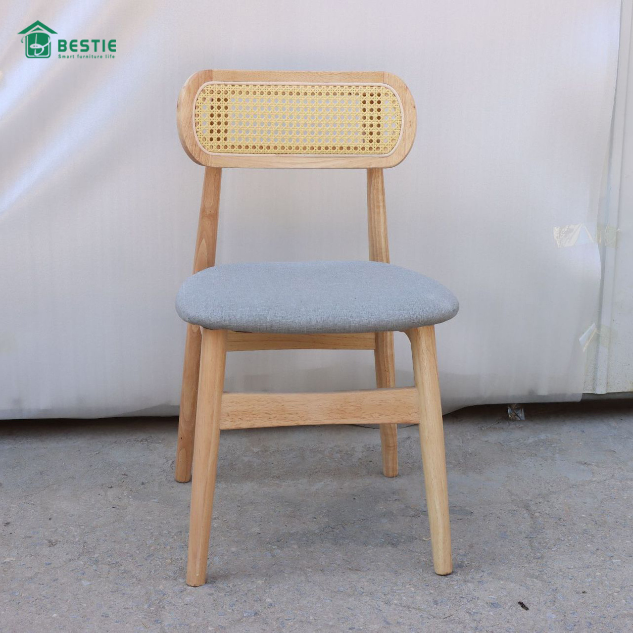 Vintage Style Bentwood Stackable Chair Wooden Crossback Chair Restaurant Bistro Crossback Dining Chair