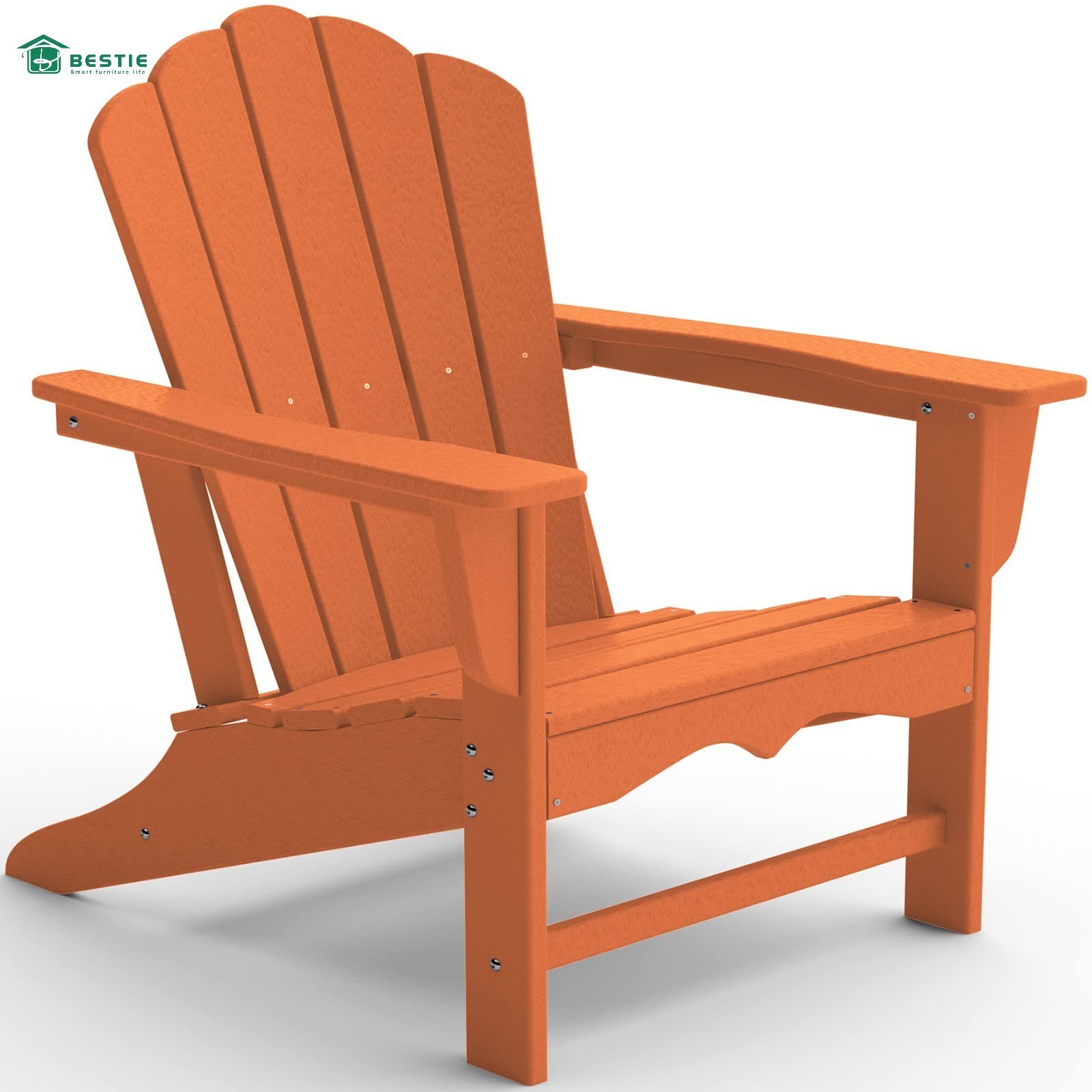 New Arrival High Density Polyethylene Chair Adirondack Resin Adirondack Chair Patio Wooden Bench for Outdoor