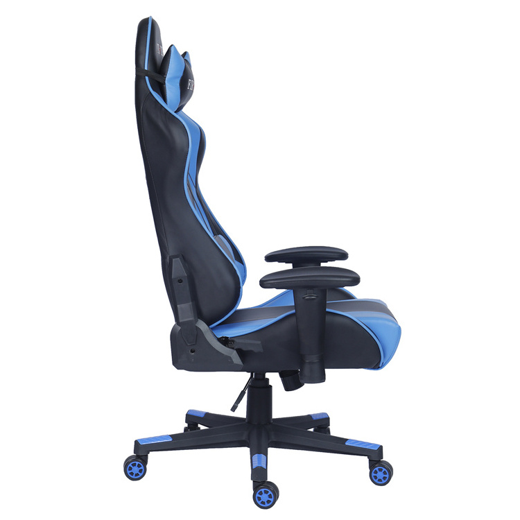 Hot Sale Racing Computer Reclining Leather Ergonomic Chair For Games With Footrest