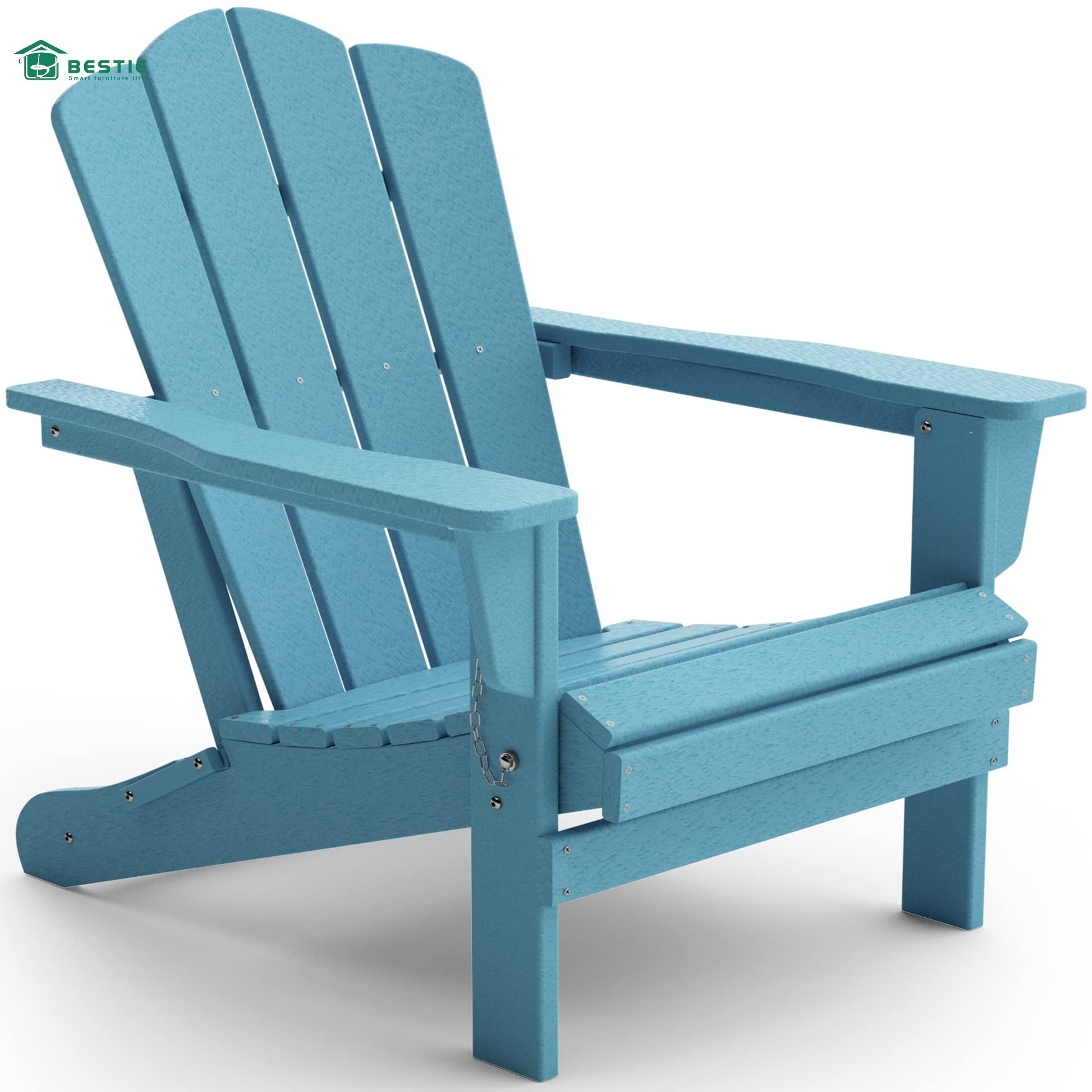 New Arrival Plastic Teak Adirondack Chair Resin Folding Adirondack Chair