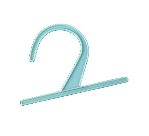 Commercial Transparent Plastic Bag Hook PP Question Mark Cloth Sample Hook for Pants & Jacket for Boutique Use