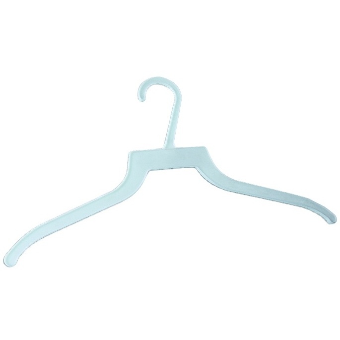 Supermarket Clothing Store Organizer Economical Universal Plastic Adult Hanger Glossy Coats Shirts Jackets Hook