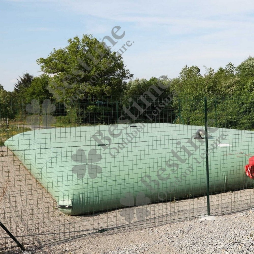 PVC tarpaulin portable and flexible water storage bladder tank