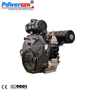 Best Seller!!! POWERGEN 1000CC OHV Air Cooled 2 Cylinder V Twin Horizontal Shaft Gasoline Engine 30HP