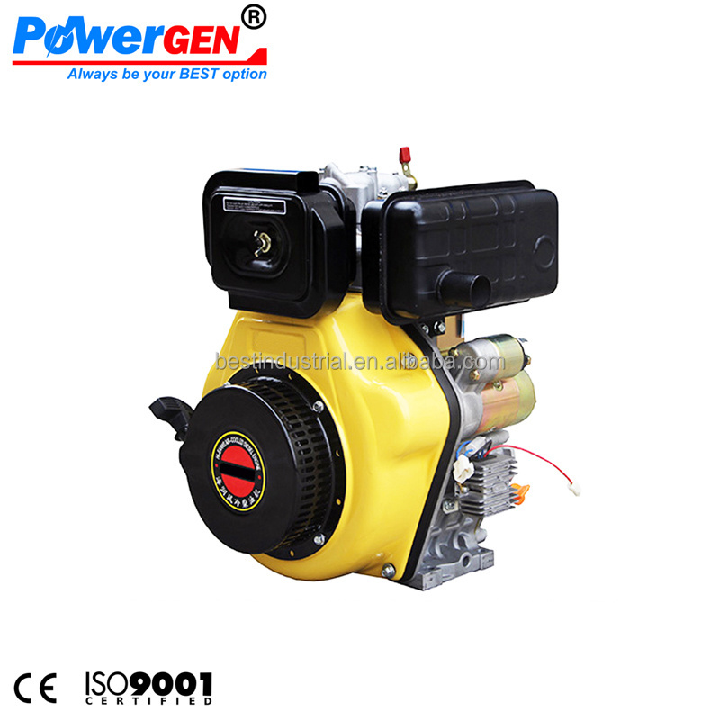 Best Seller!!! POWERGEN 188F Air Cooled Single Cylinder 12HP Diesel Engine for Sale