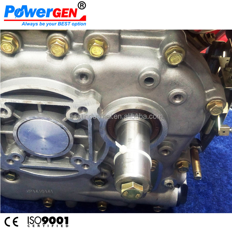 Best Price!!! POWERGEN 188FSE Air Cooled Single Cylinder 1500RPM/1800RPM 4 Stroke 12HP Diesel Engine for Tiller