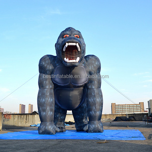 Customize Giant Advertising Inflatable Cartoon Model Big Gorilla Custom Inflatables