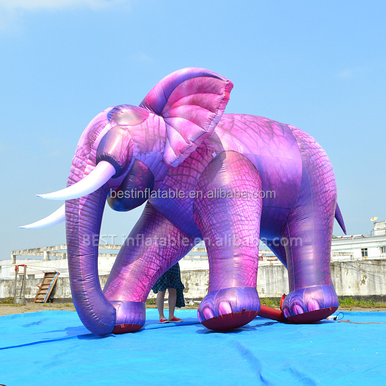 Giant custom designed inflatable elephant animal advertising inflatables cartoon elephant model promotion