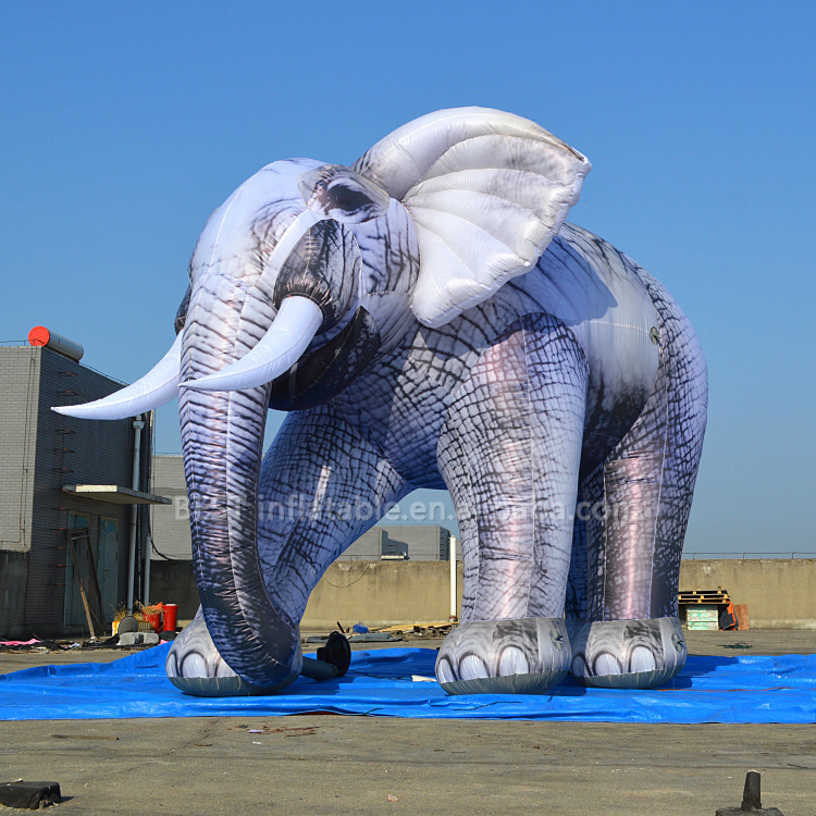 Giant custom designed inflatable elephant animal advertising inflatables cartoon elephant model promotion