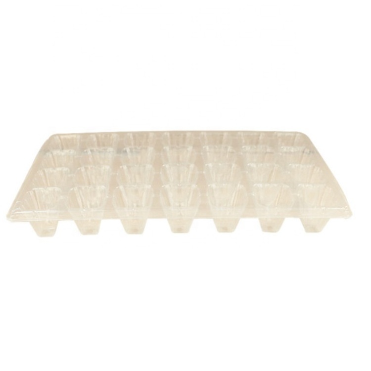 Cheap price 28 Cells Plastic Vegetable Plant Grow Seedling Trays Nursery Plug Tray