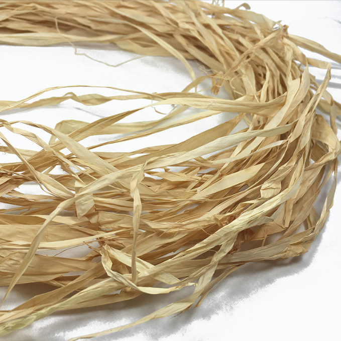 High Quality Raffia Grass Ribbon Dried Shredded Raffia Grass for Wedding Flower Gift Box Filling