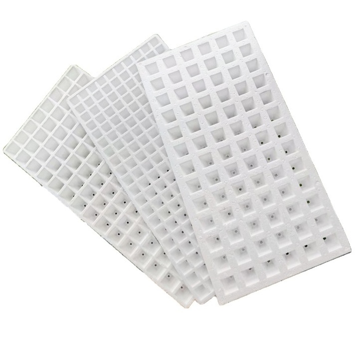 Floating foam board water planting tray white foam hydroponics seedling tray vegetable herbal tobacco grow tray