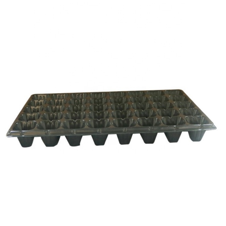 Factory supply 40 Cells forestry seedling tray plastic nursery deeper plug tray