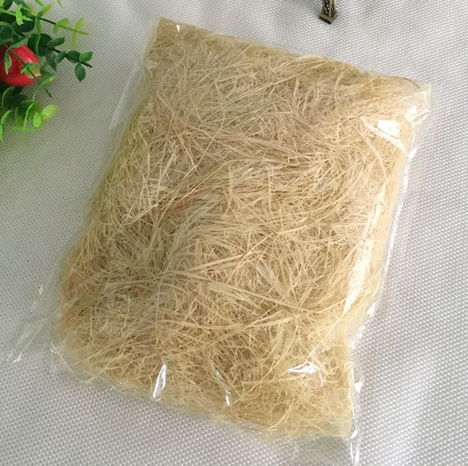 High Quality Raffia Grass Ribbon Dried Shredded Raffia Grass for Wedding Flower Gift Box Filling