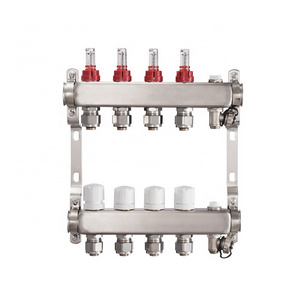 High Quality Floor Heating Systems Manifold Type Brass Water Manifold, High Quality Brass Factory