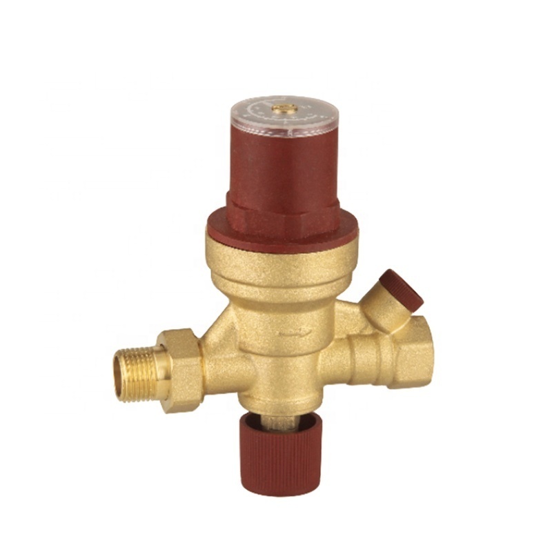 Brass  Pressure Reducing  Valve BJ44003 Adjustable RV Water Pressure Regulator