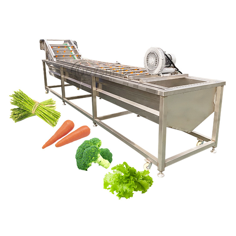 Widely Used Mango Citrus Avocado Fruit Sterilizing Bubble Washing Waxing Grading Processing Machine