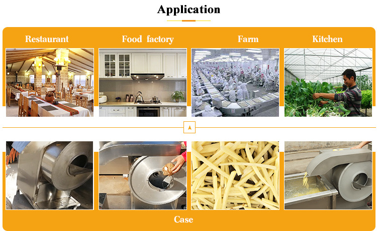 vegetable french fry potato chips cutting machine french fries machine cutter