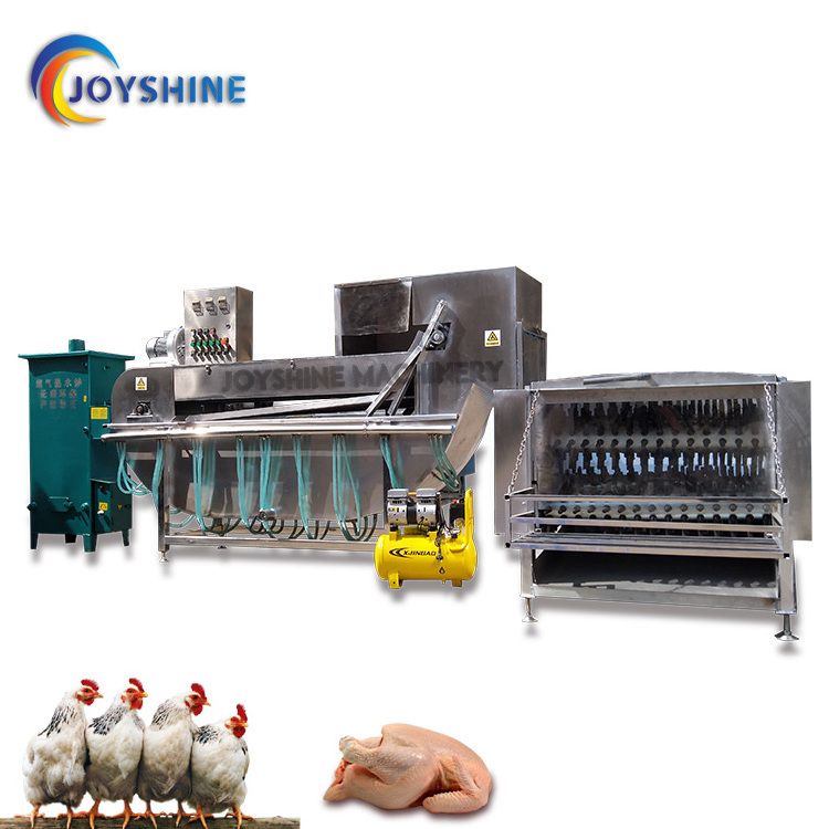 Lpg Heating Energy Super Saving Automatic Multifunction Poultry Feather Plucker Chicken Scalder and Plucker Chicken Plucker