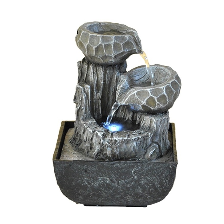 High quality custom decorative teapot resin indoor ganesh water fountain