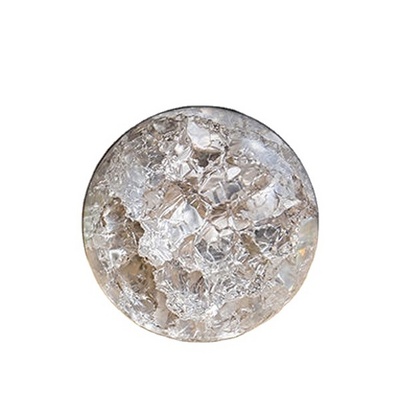 Wholesale crystal crafts crystal glass ice crack bubble ball transparent ball Fountain accessories